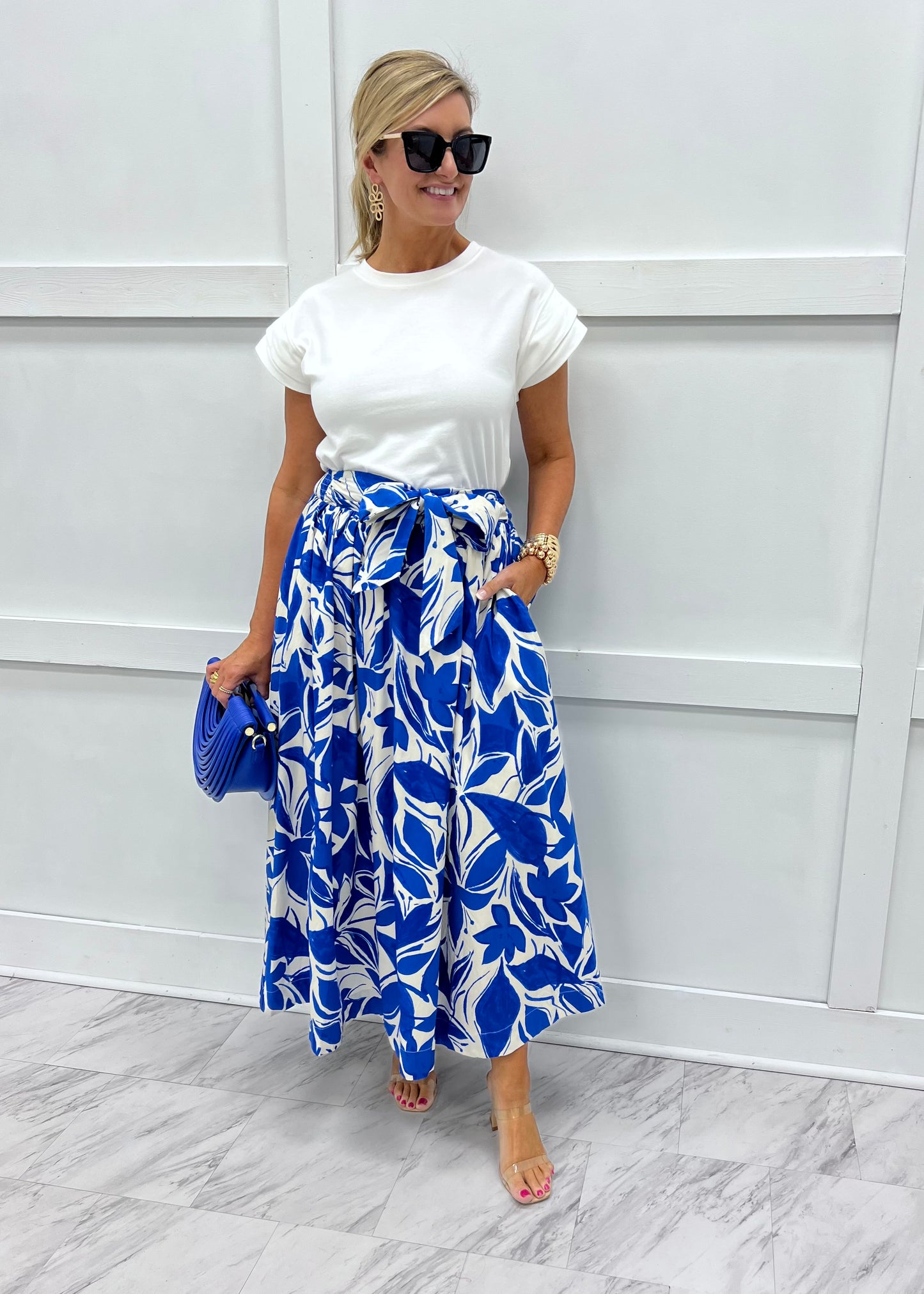 Tannen Tropical Maxi Skirt