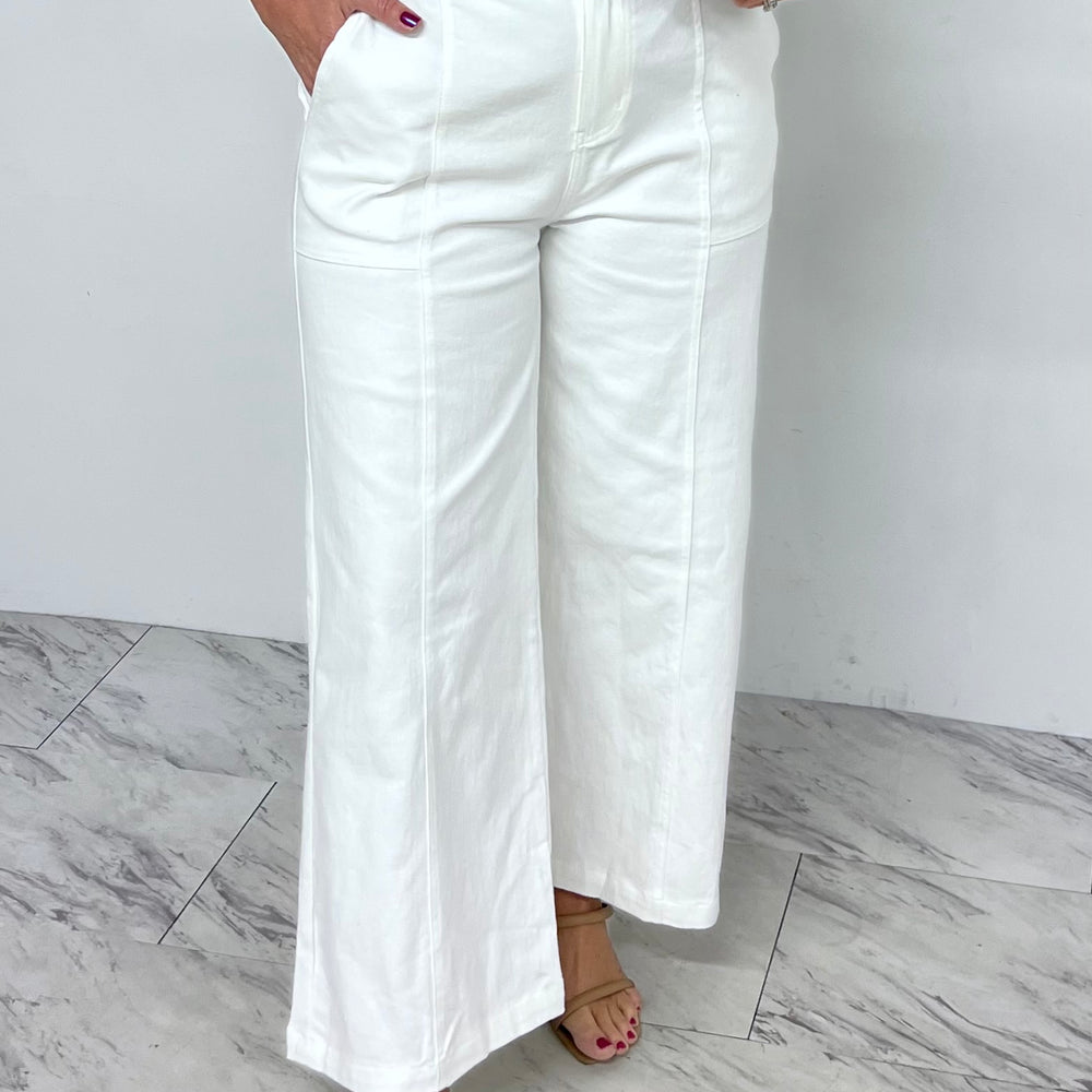 
                  
                    Bryer Braid Pants (White)
                  
                