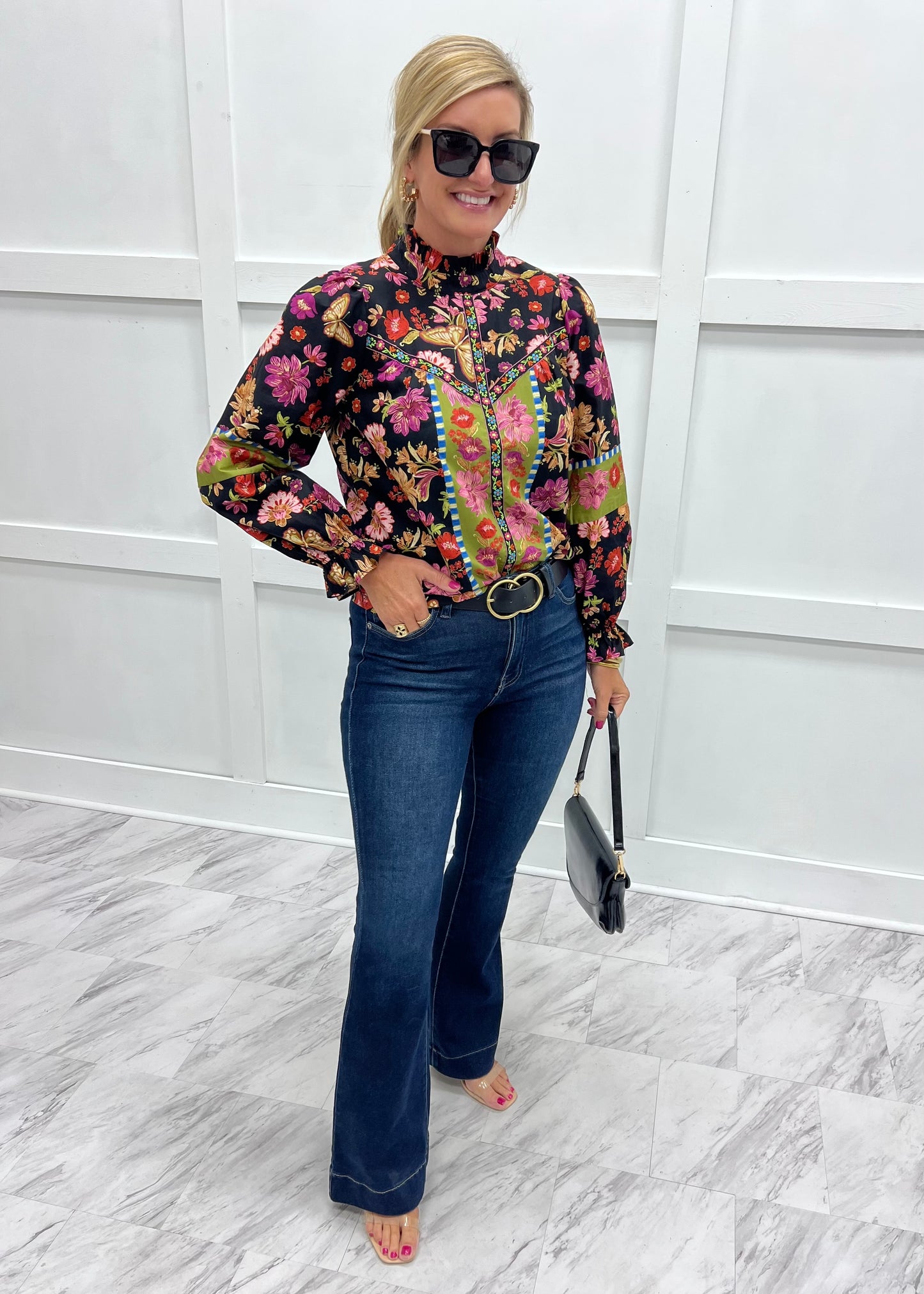 Rio Floral Print Top