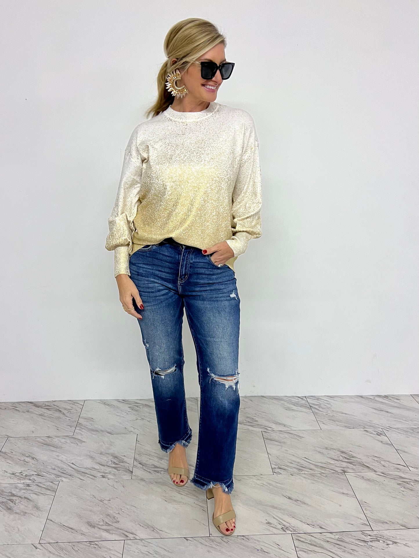 Obsession Ombre Gold Top