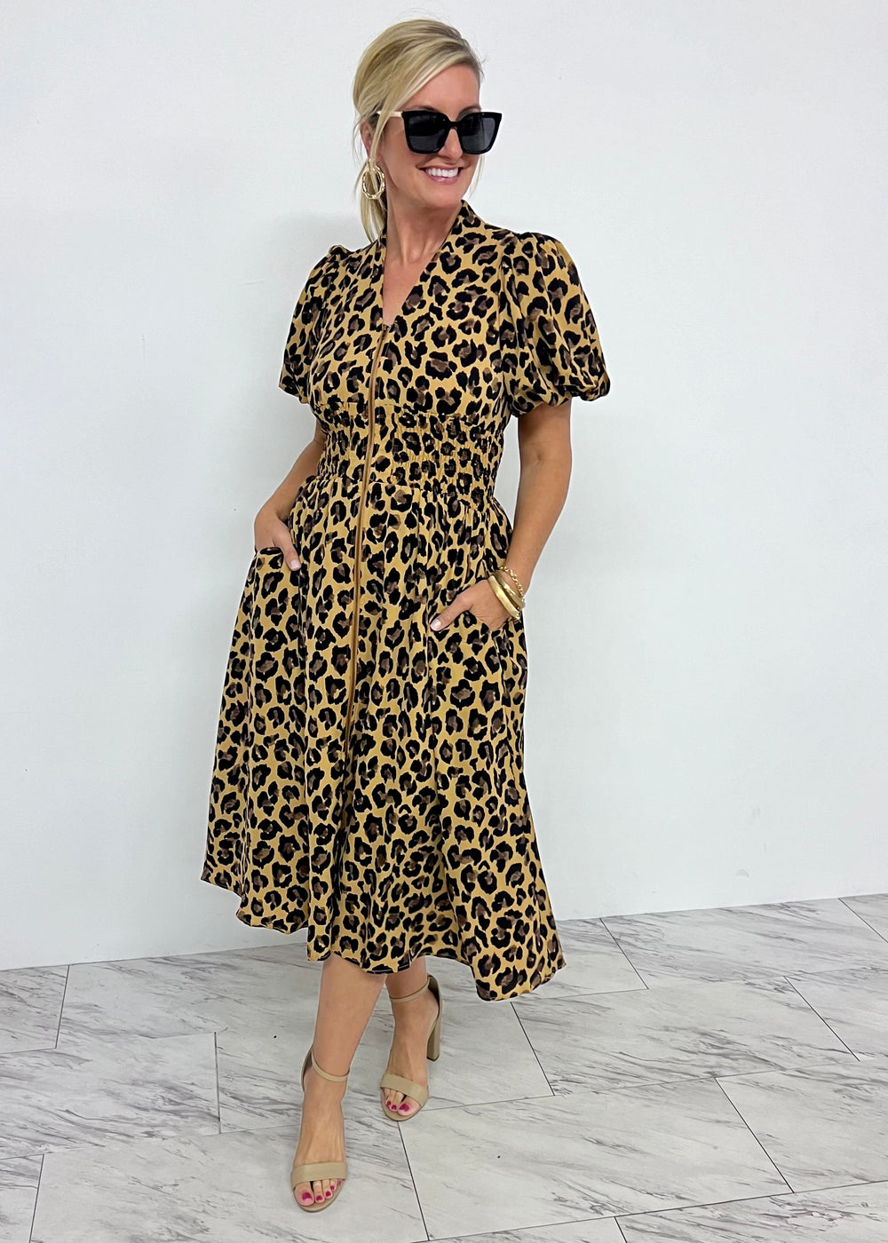 Harrington Leopard Dress