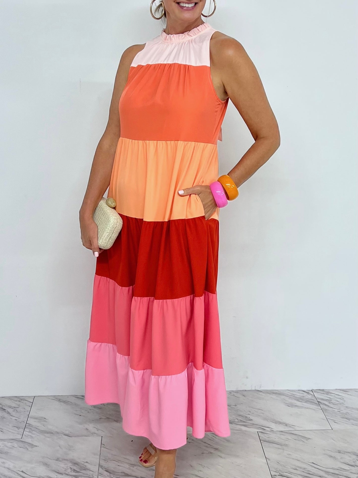 Sunset Coast Maxi Dress