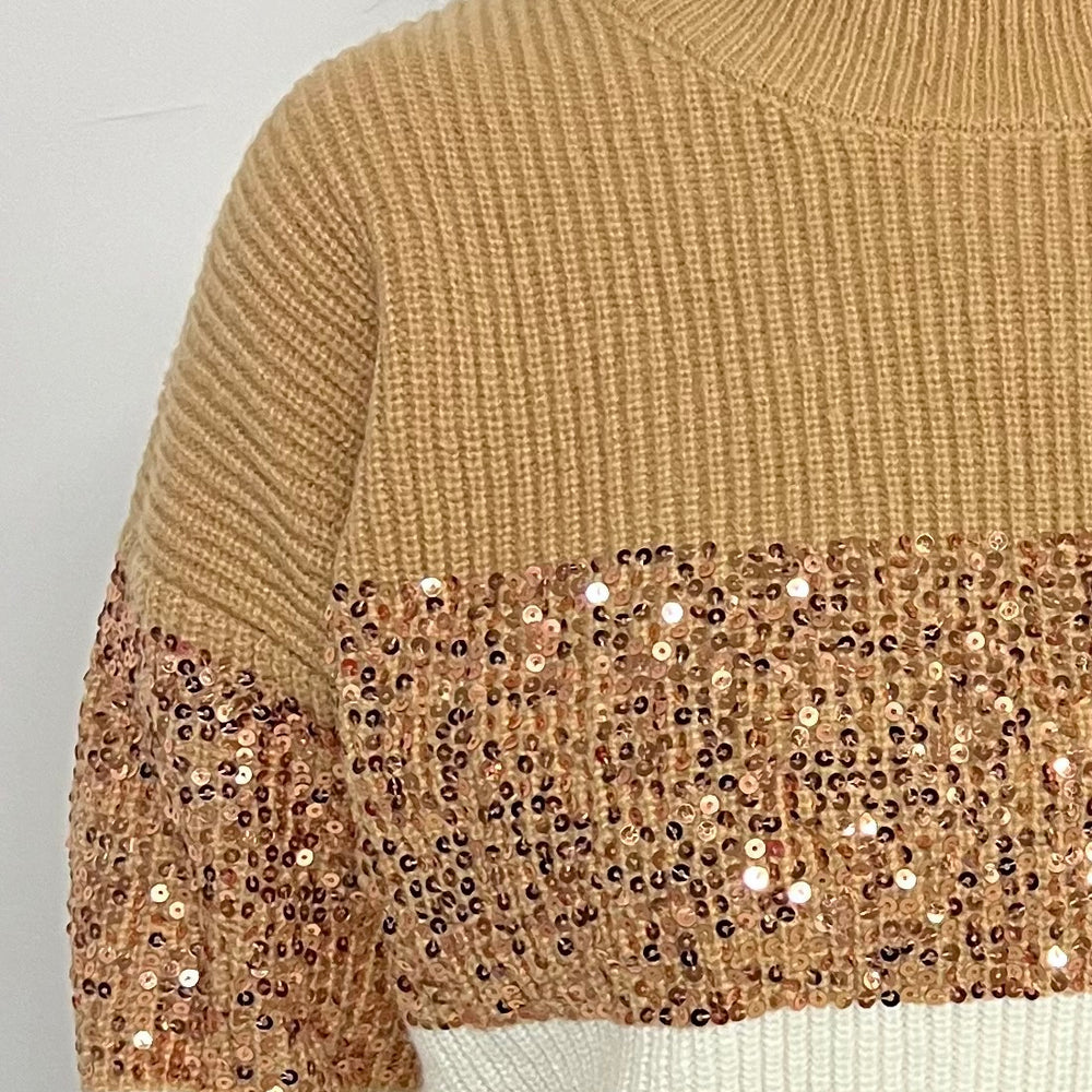 Falling For You Sequin Sweater