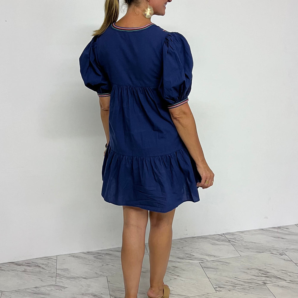 
                  
                    Tiana Dress (Navy)
                  
                