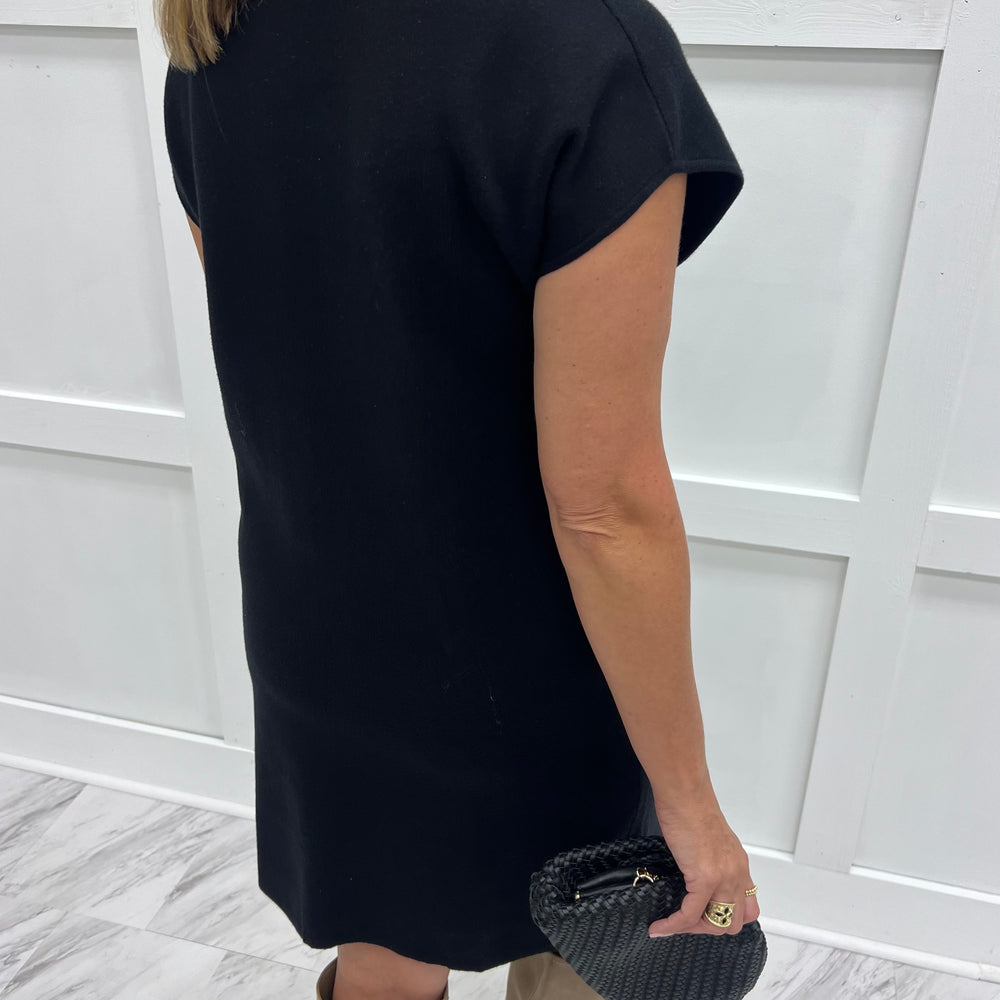 
                  
                    Bennett Black Sweater Dress
                  
                