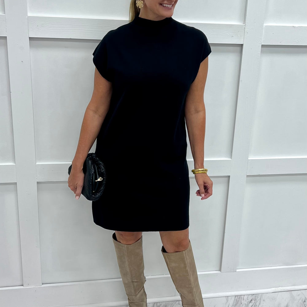 
                  
                    Bennett Black Sweater Dress
                  
                