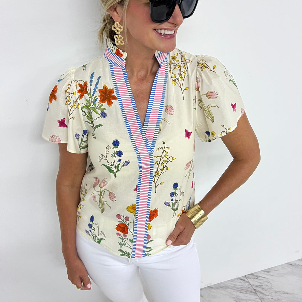 Maci Flower Top