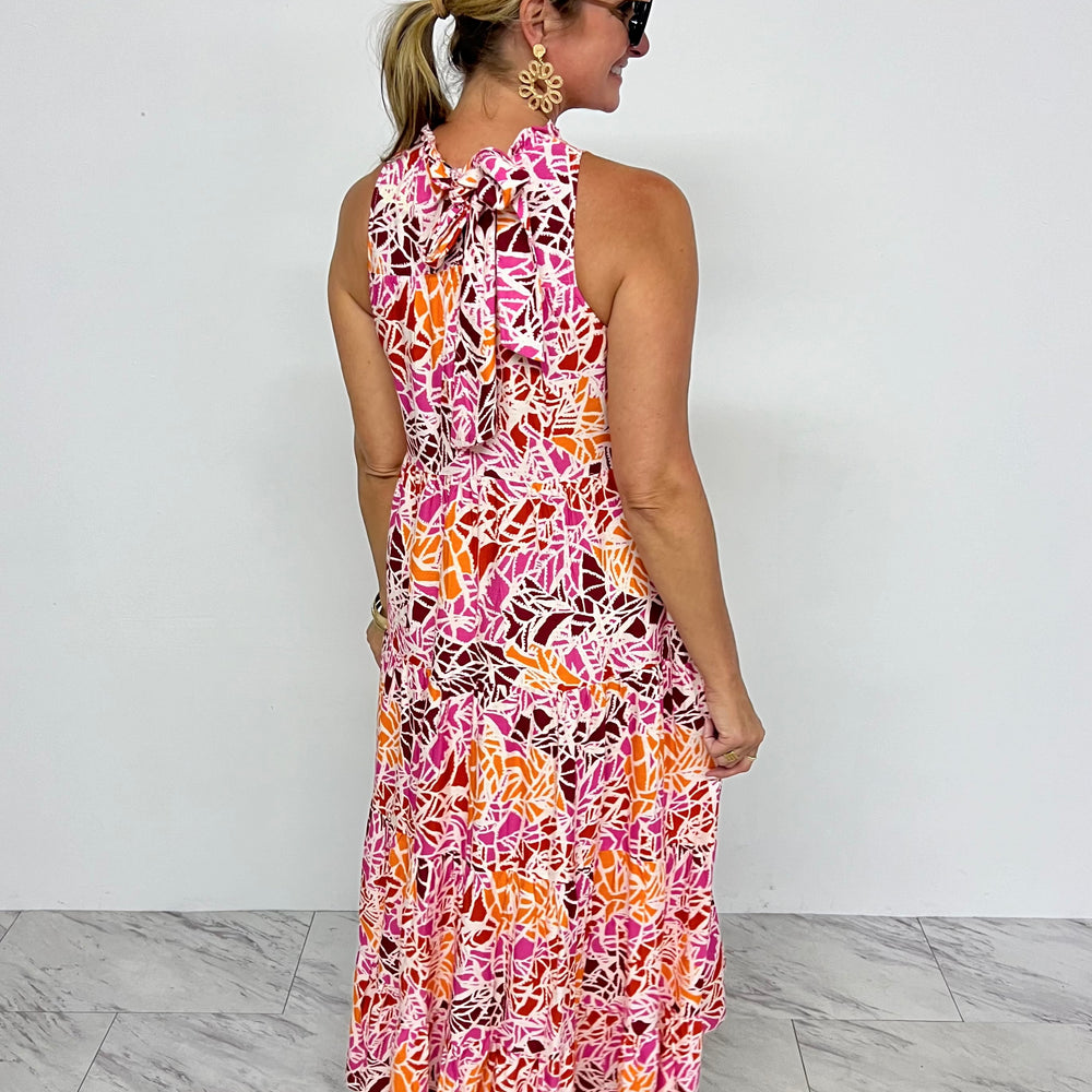 
                      
                        Madrid Print Maxi Dress
                      
                    