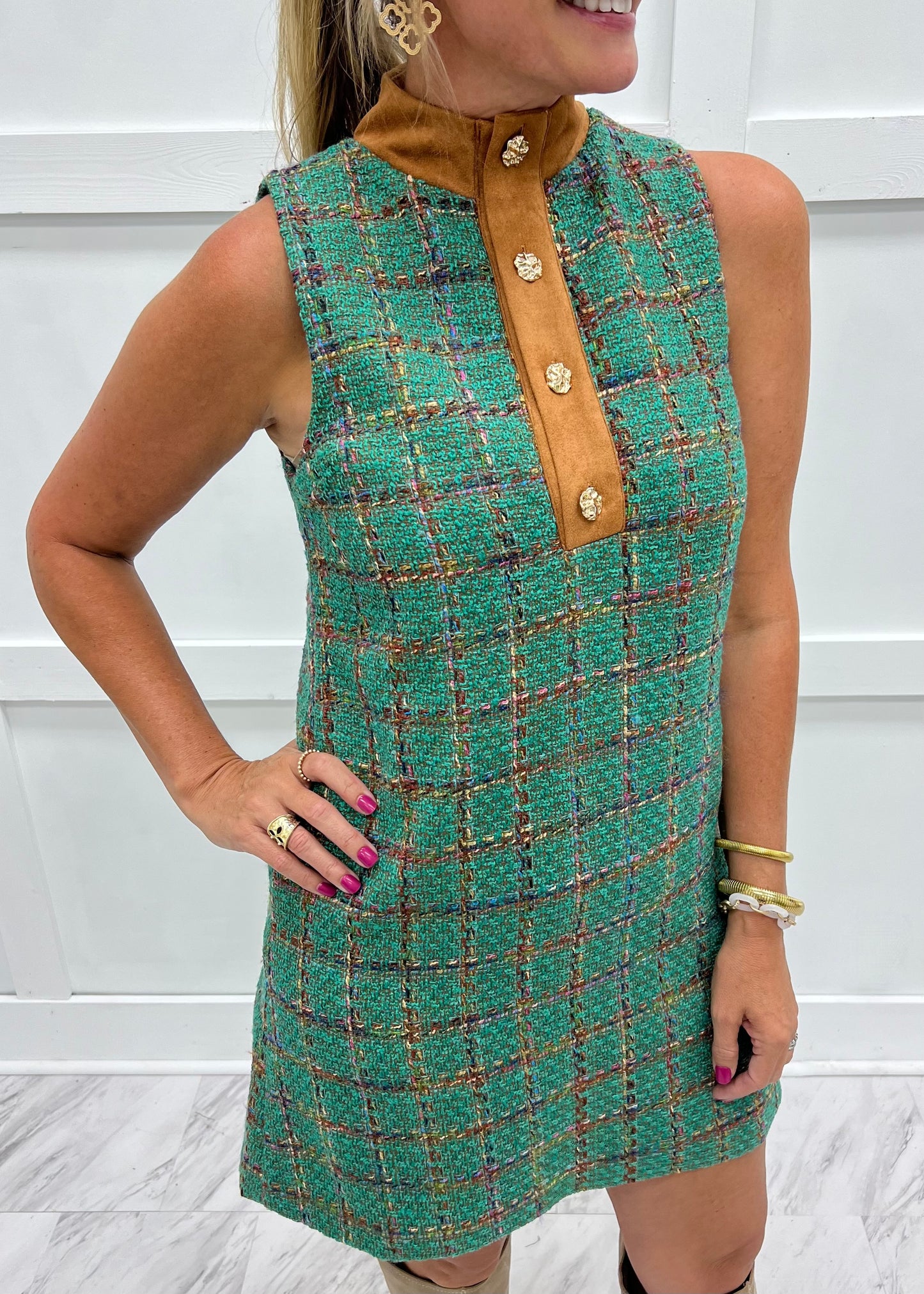 Blair Tweed Dress