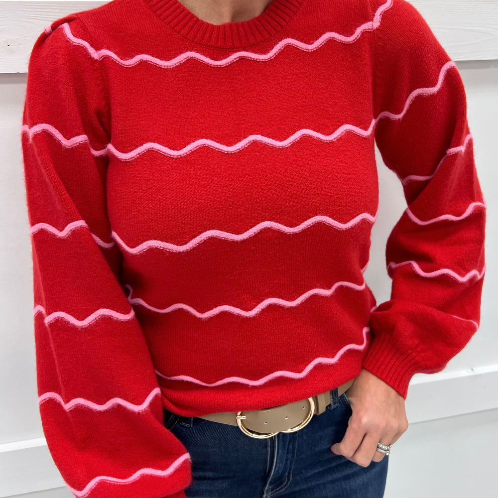 
                  
                    Aspire Sweater (Red)
                  
                