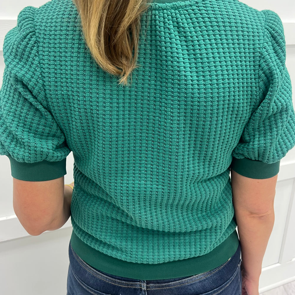 
                  
                    Valle Textured Knit Top
                  
                
