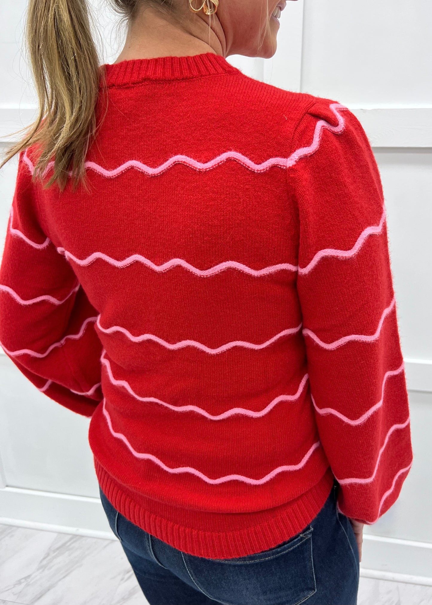 Aspire Sweater (Red)