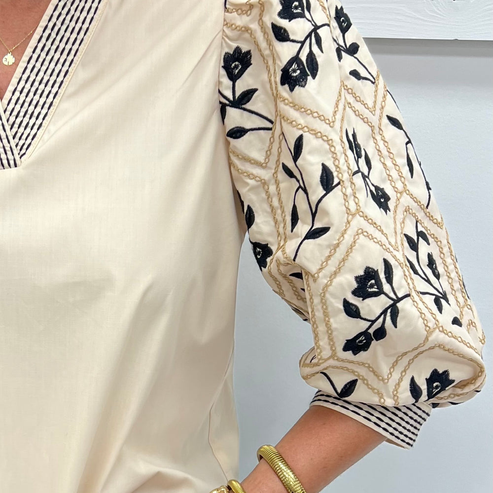 Layla Embroidered Top