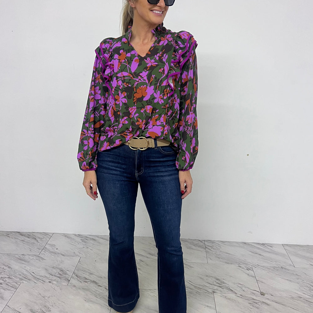 
                  
                    Cassidy Flower Top
                  
                