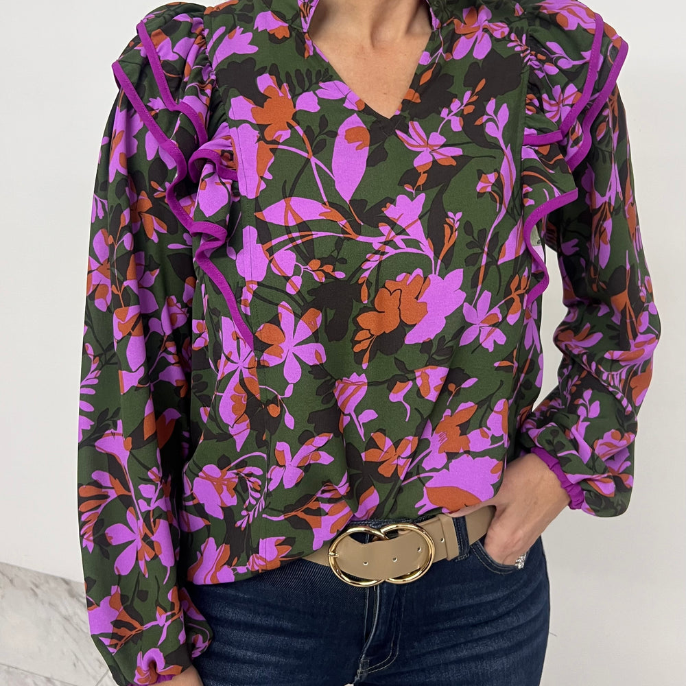 Cassidy Flower Top