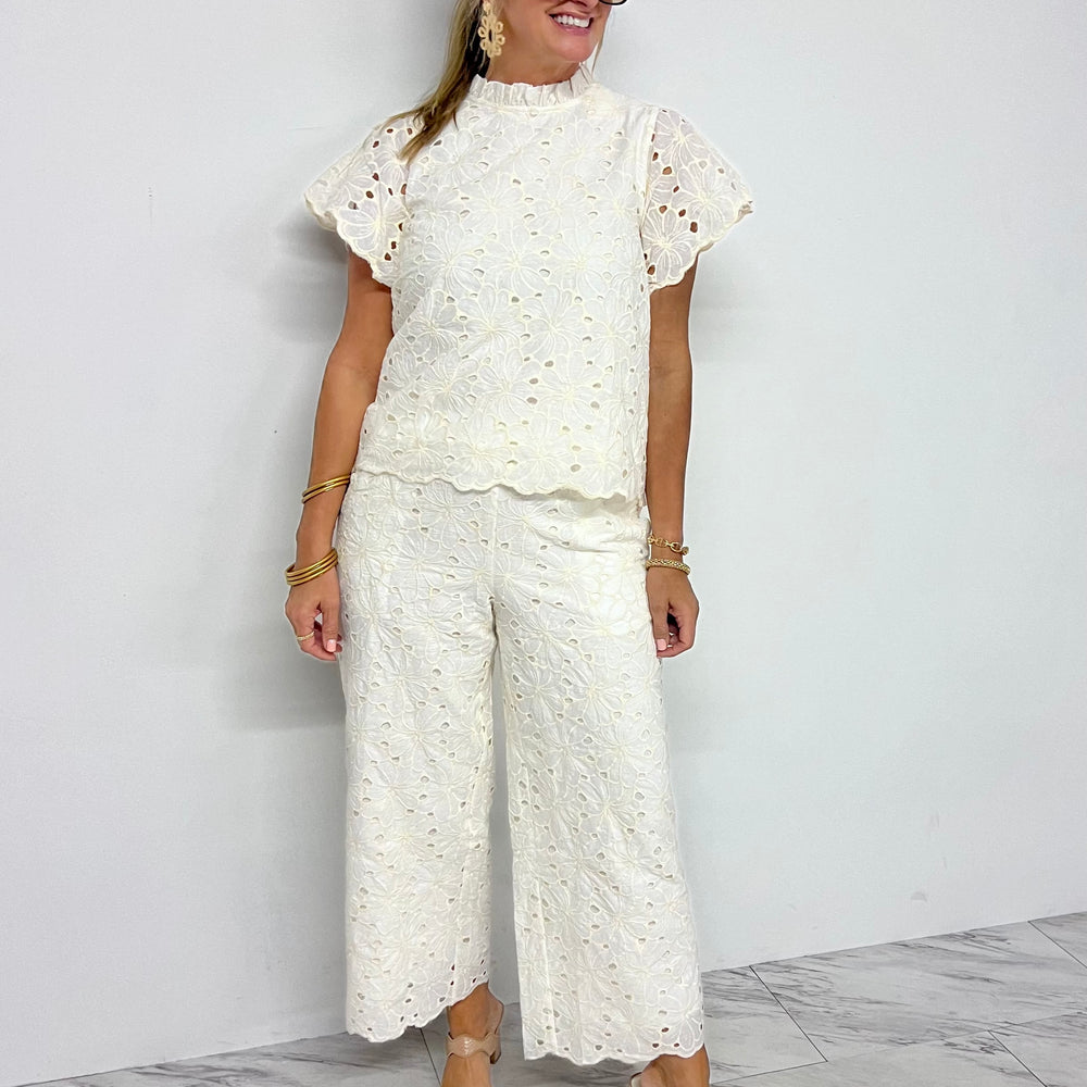 
                      
                        Lennon Lace Pants- FINAL SALE
                      
                    