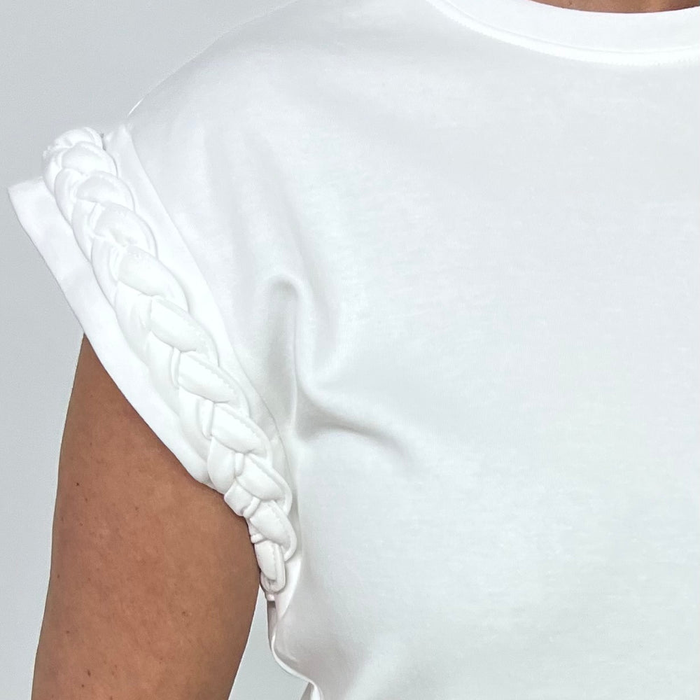 
                  
                    Ensley Braid Top (White)
                  
                