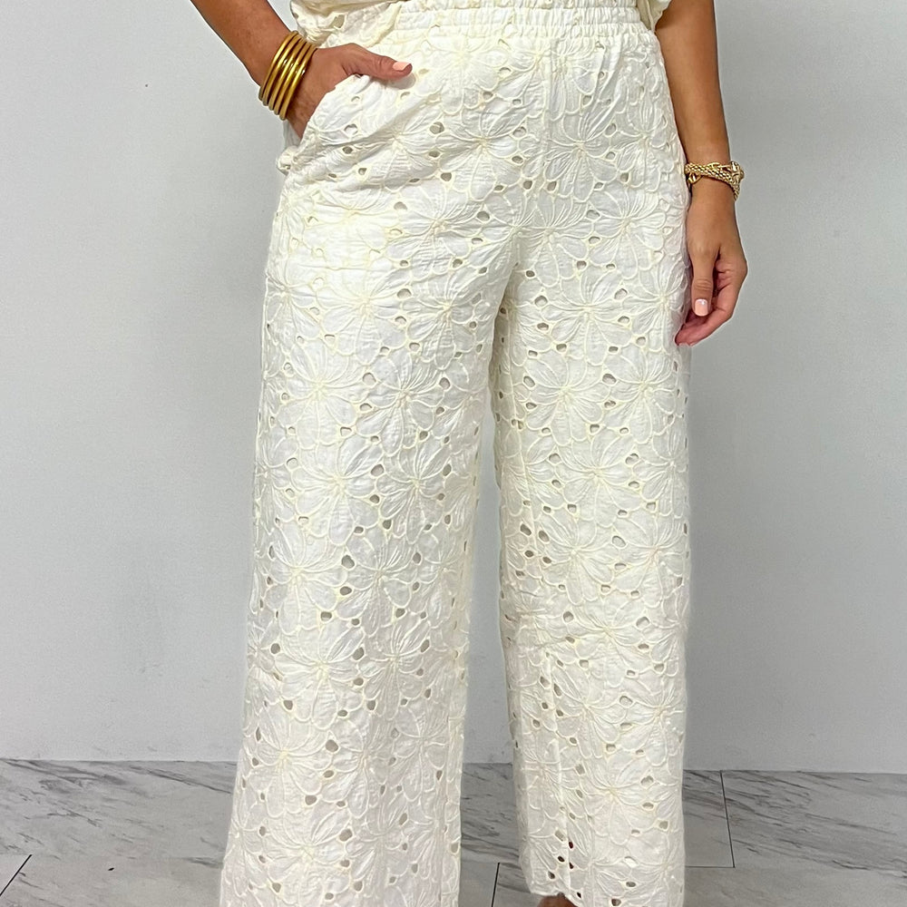 Lennon Lace Pants- FINAL SALE