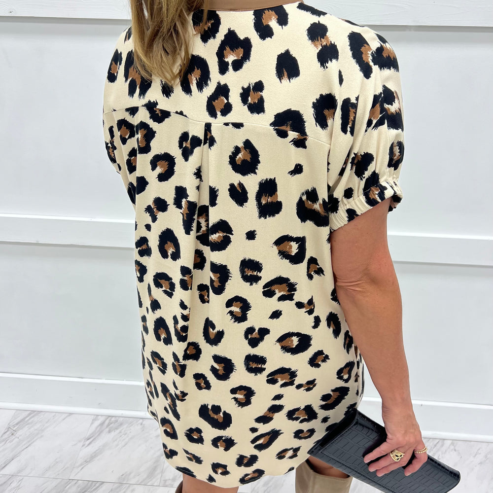 
                  
                    Wild Side Leopard Stripe Dress
                  
                