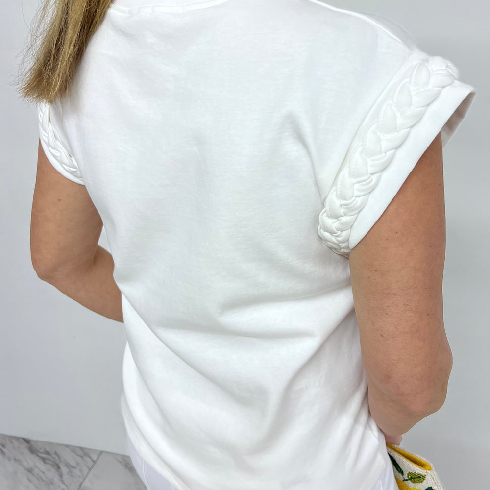 
                  
                    Ensley Braid Top (White)
                  
                