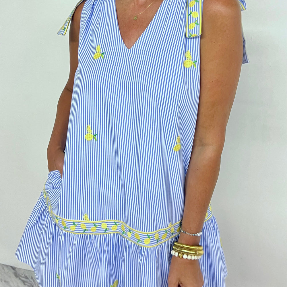 Lemon Luxe Dress-FINAL SALE