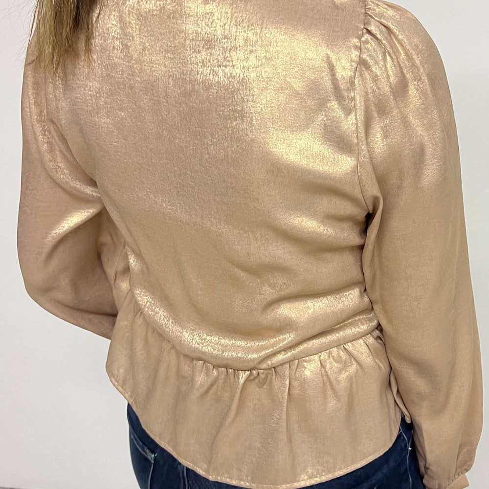 
                  
                    Socialite Chic Gold Top
                  
                