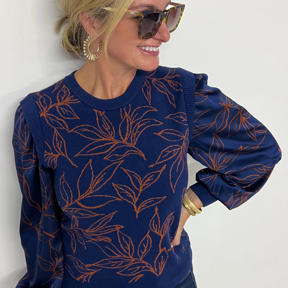 Sun Valley Floral Sweater