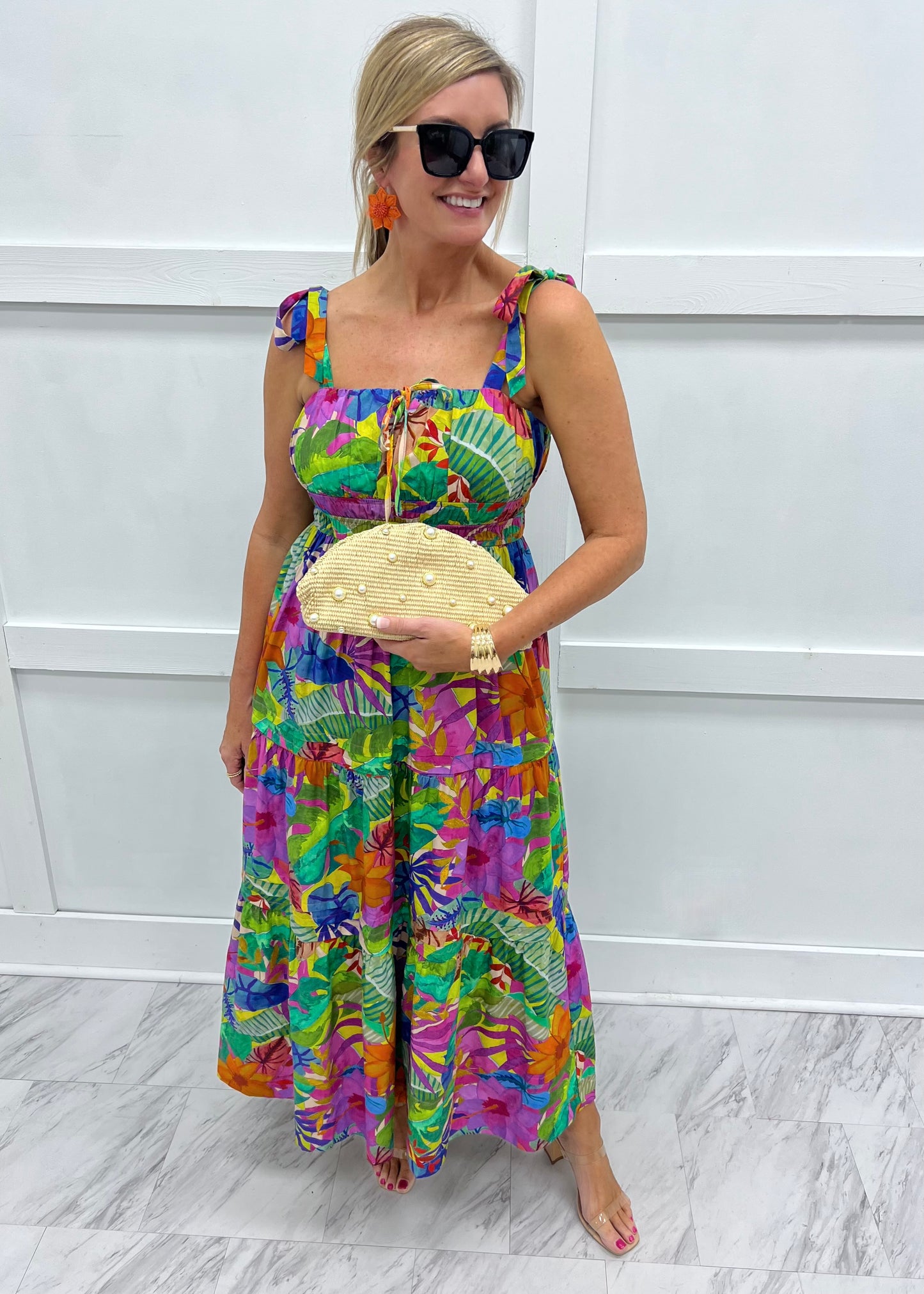 Carolina Flower Earrings