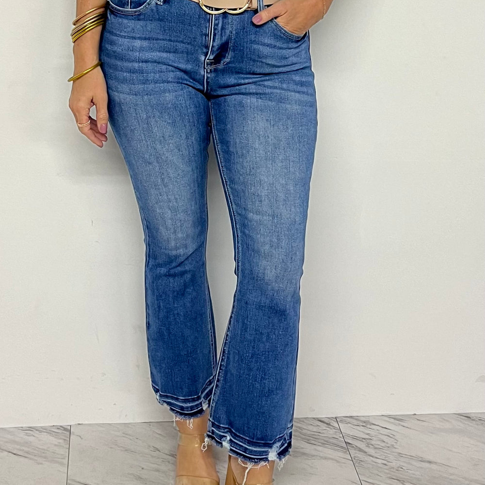 
                      
                        Aniston Crop Denim - FINAL SALE
                      
                    