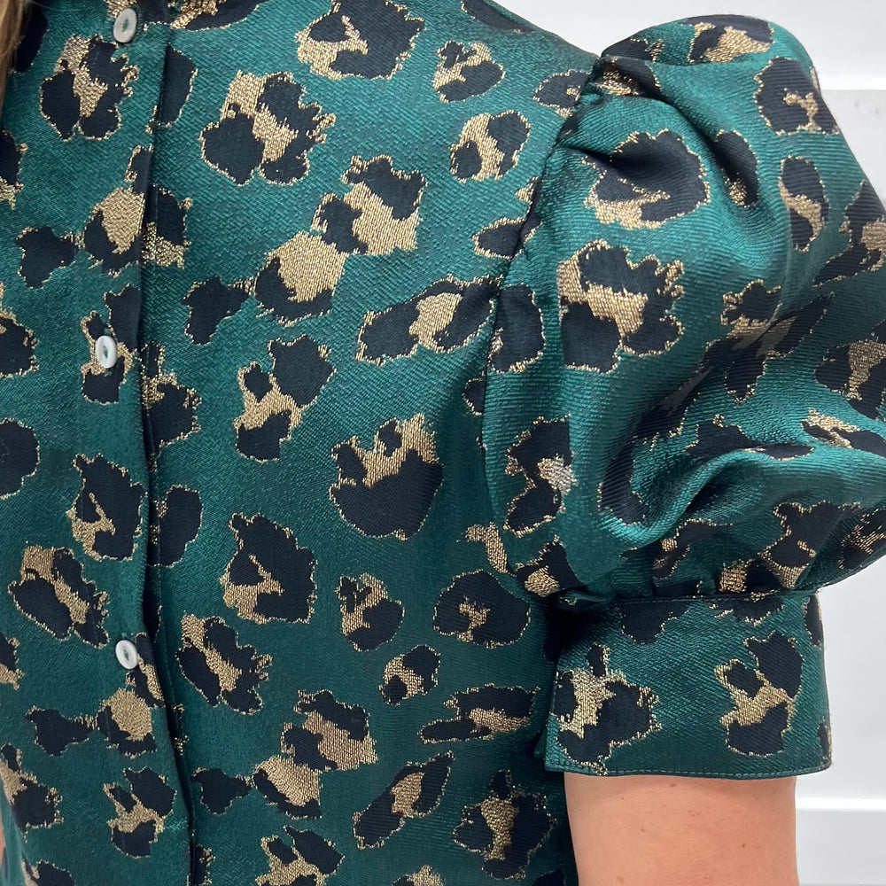 
                  
                    Fierce + Festive Leopard Top (Green)
                  
                