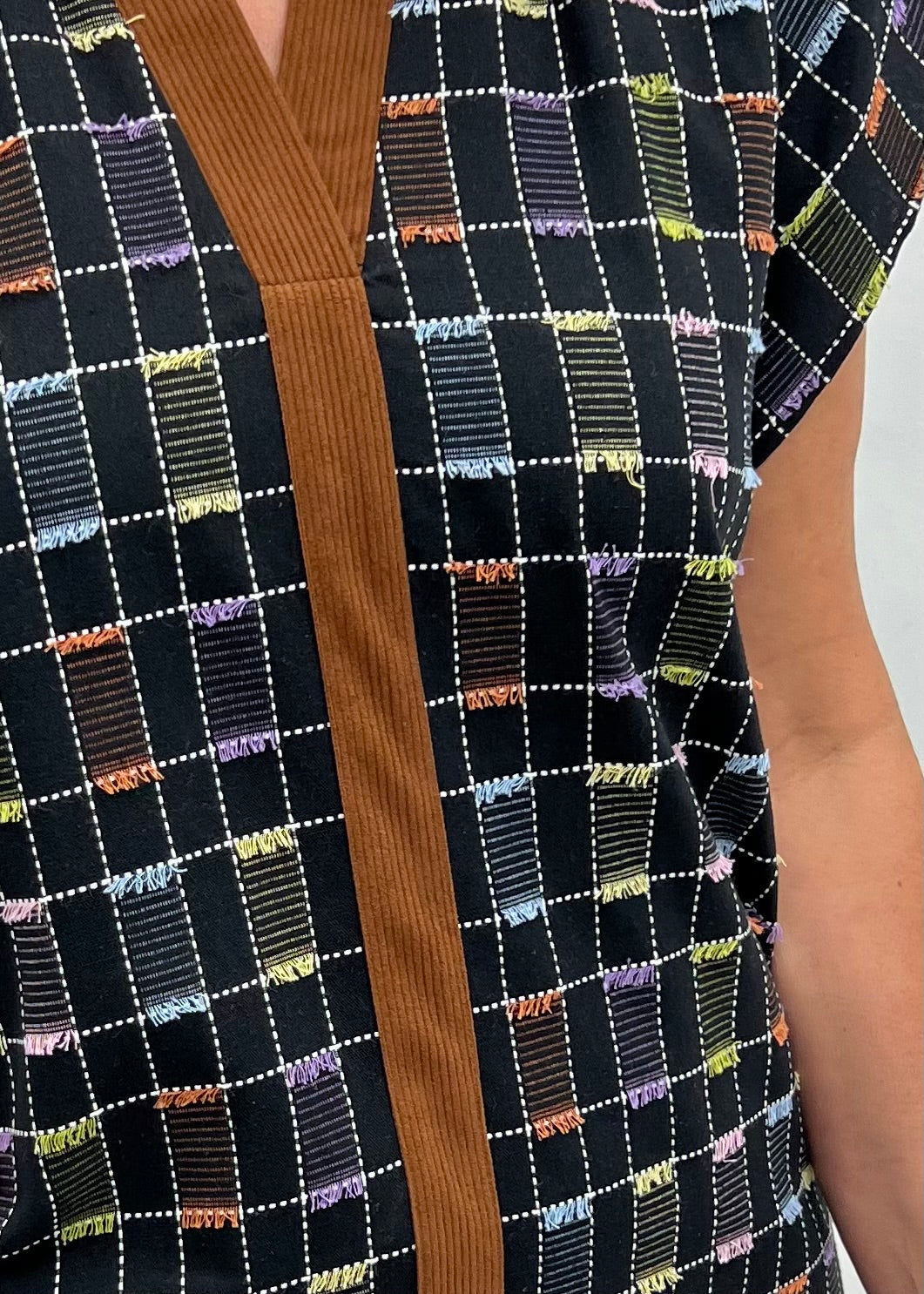 Enchantment Color Block Dress