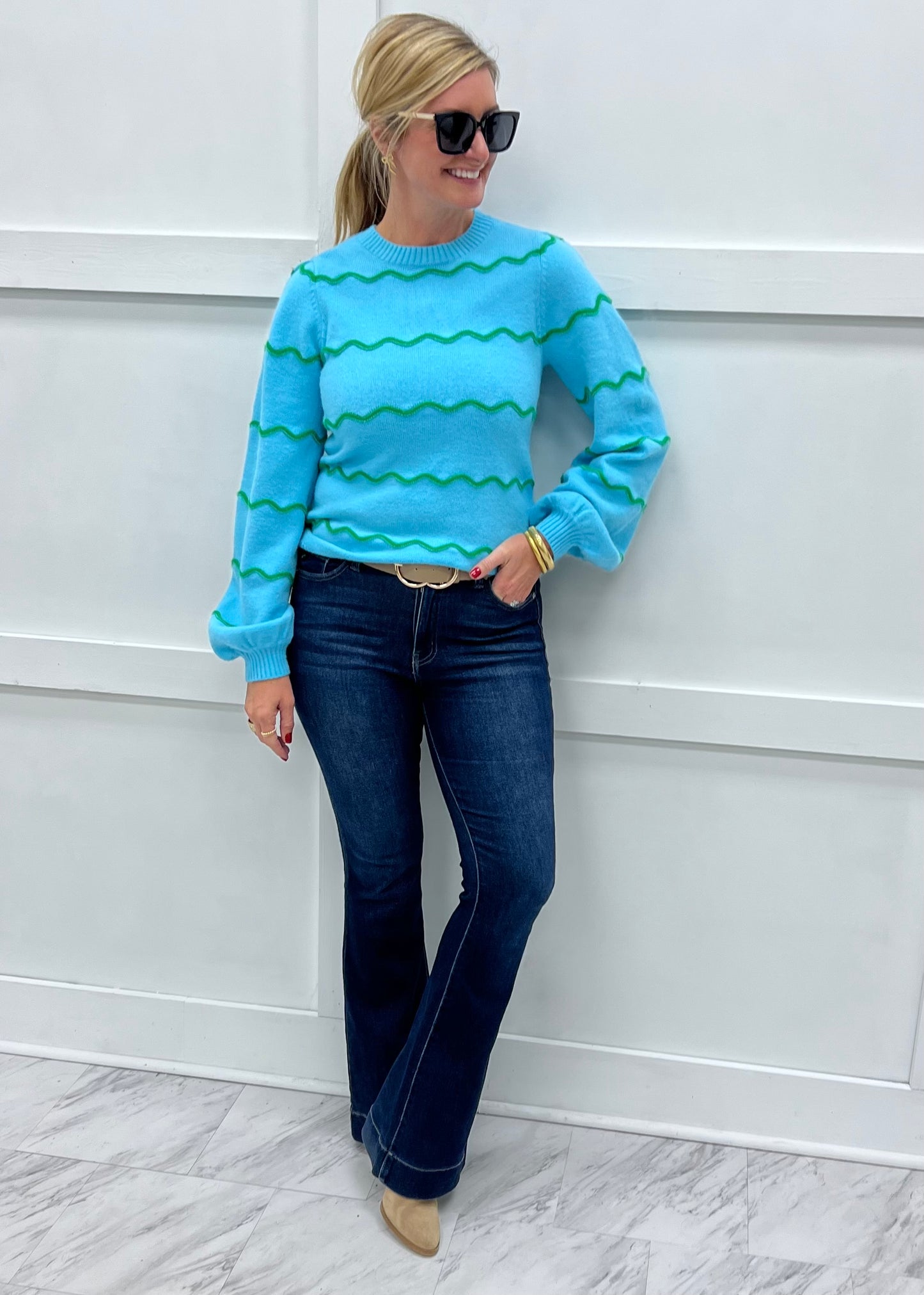 Aspire Sweater (Blue)