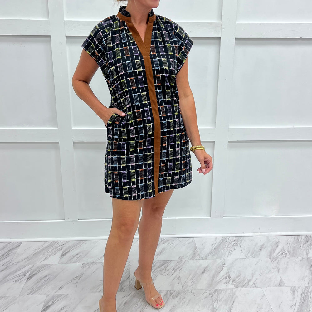 Enchantment Color Block Dress