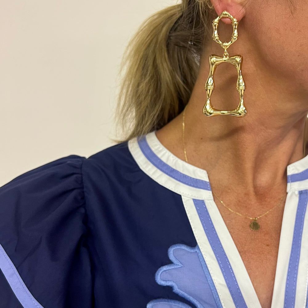 Saylor Square Bamboo Earrings