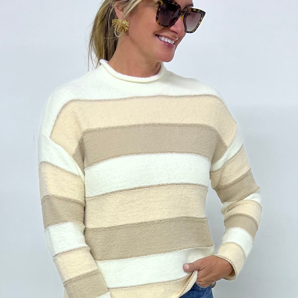 
                  
                    Heart So True Shimmer Stripe Sweater
                  
                