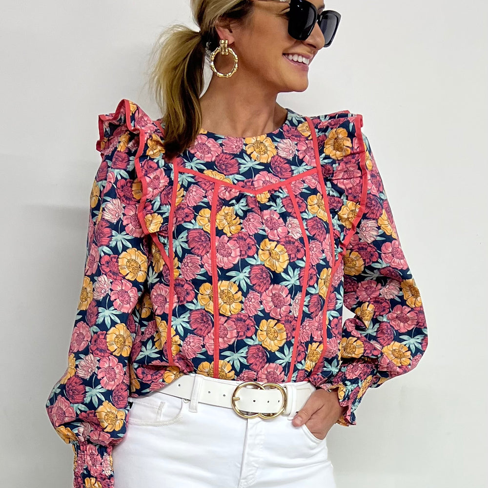 
                  
                    Sedona Floral Top
                  
                