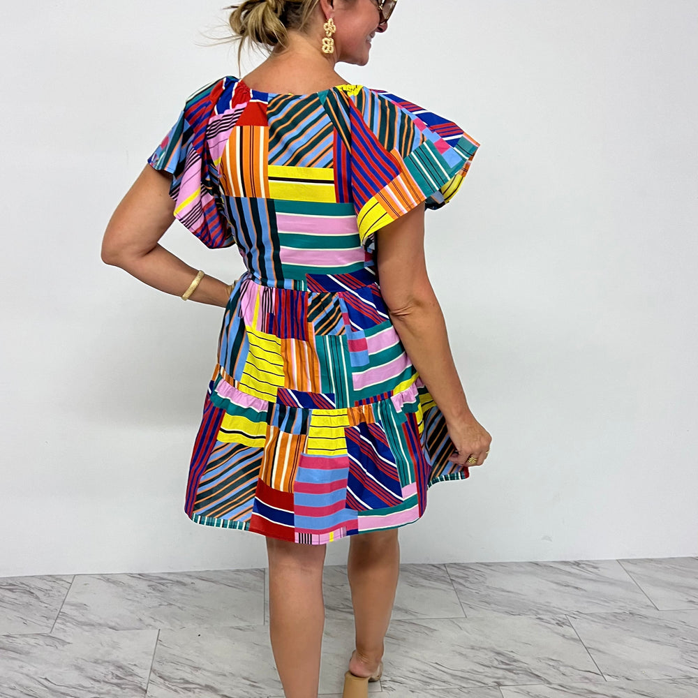 
                  
                    Madeline Mixed Media Dress -- FINAL SALE
                  
                