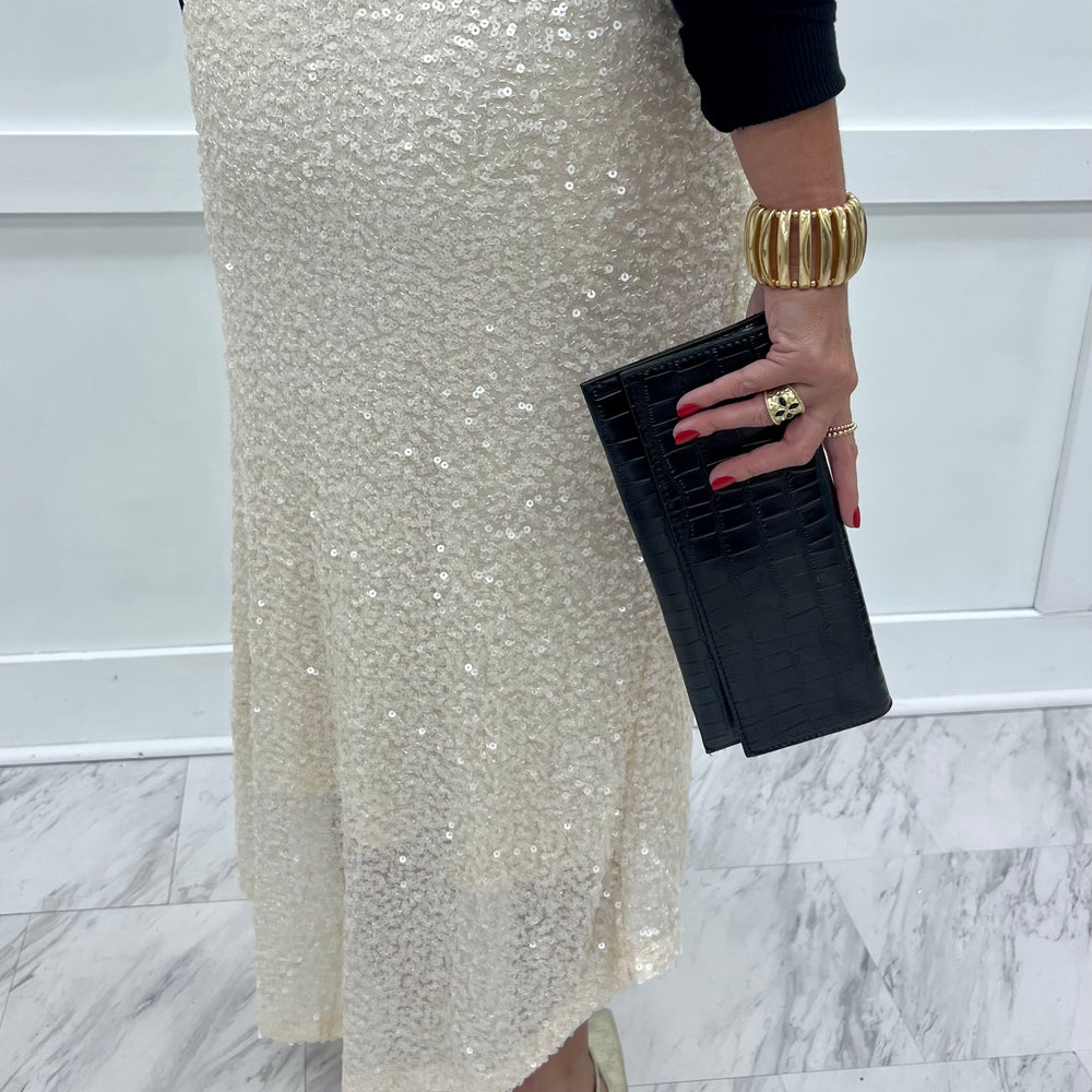 
                  
                    Glimmer Sequin Skirt
                  
                