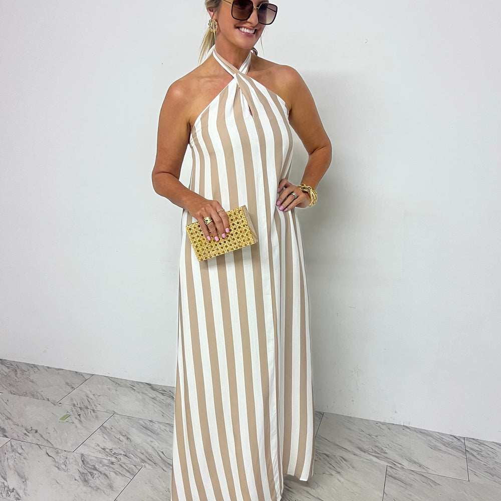 
                  
                    Milly Stripe Maxi Dress
                  
                