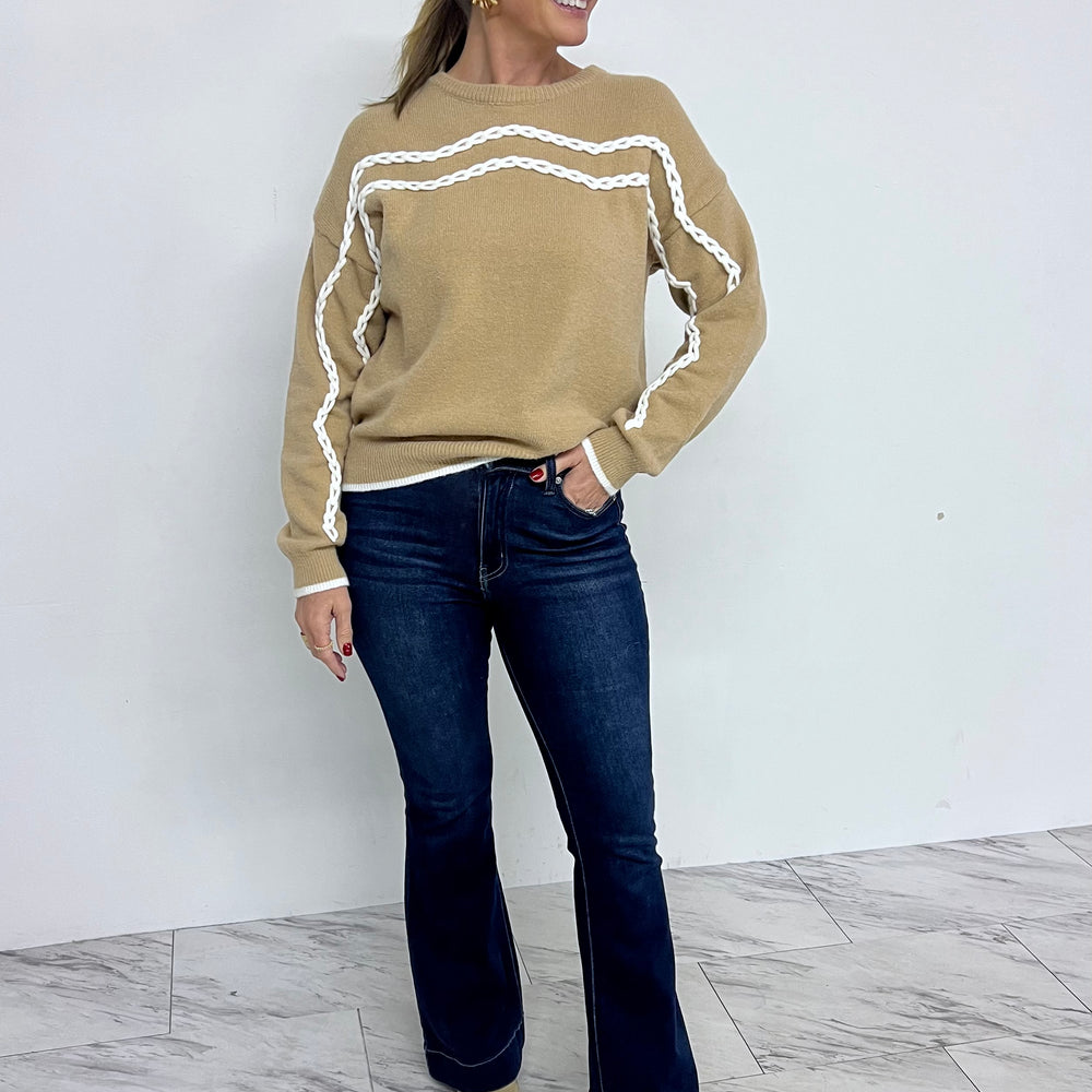 Tierney Taupe Sweater