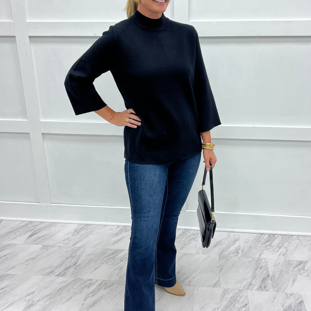 Eclipse Mock Neck Sweater
