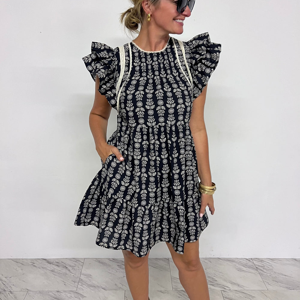 Mae Flower Print Dress