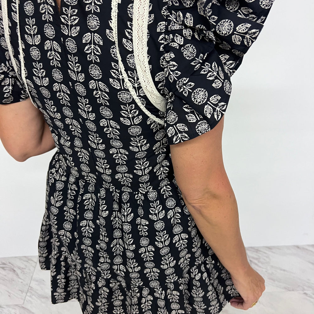 
                      
                        Mae Flower Print Dress
                      
                    