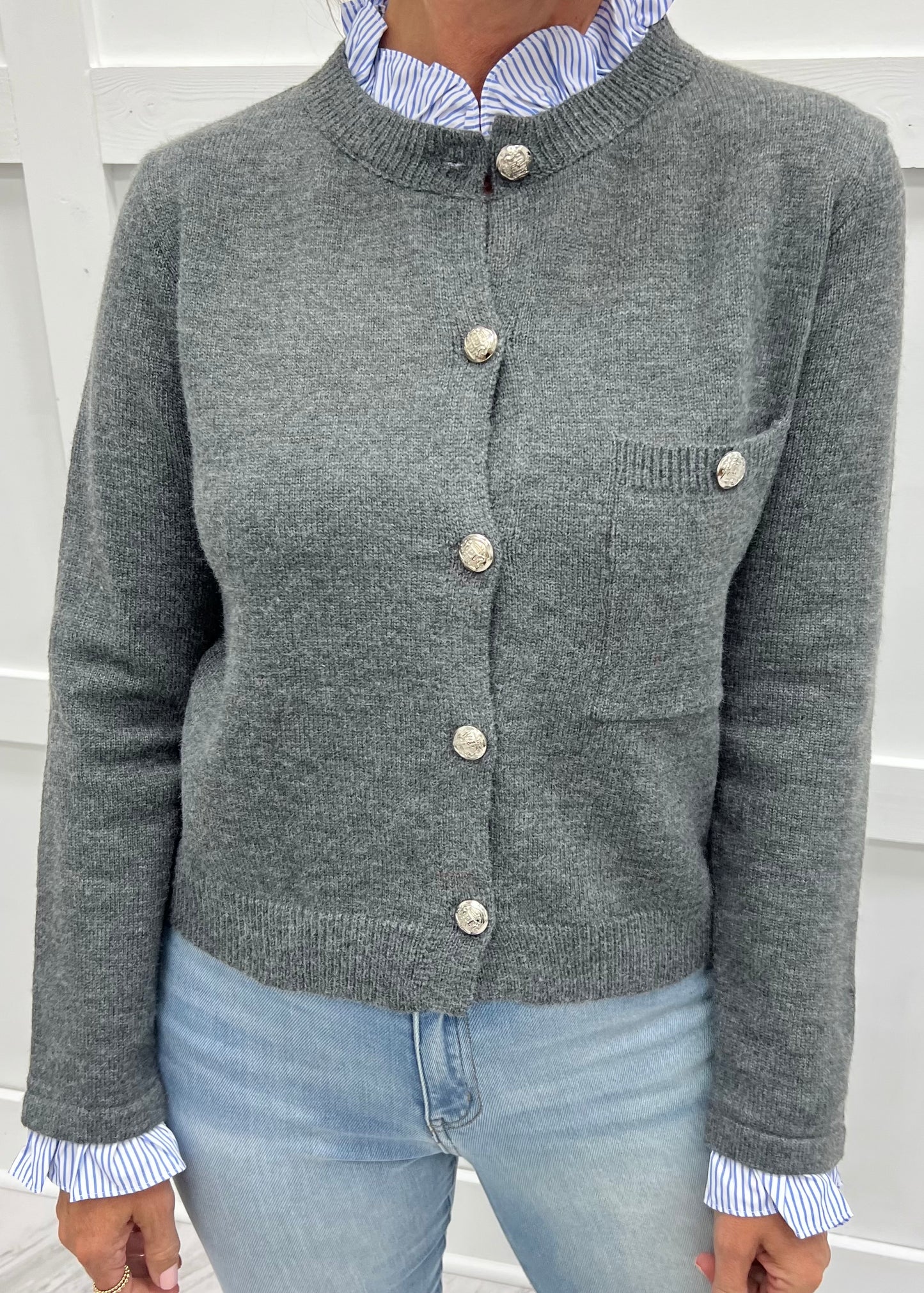 Carlton Cardigan (Grey)