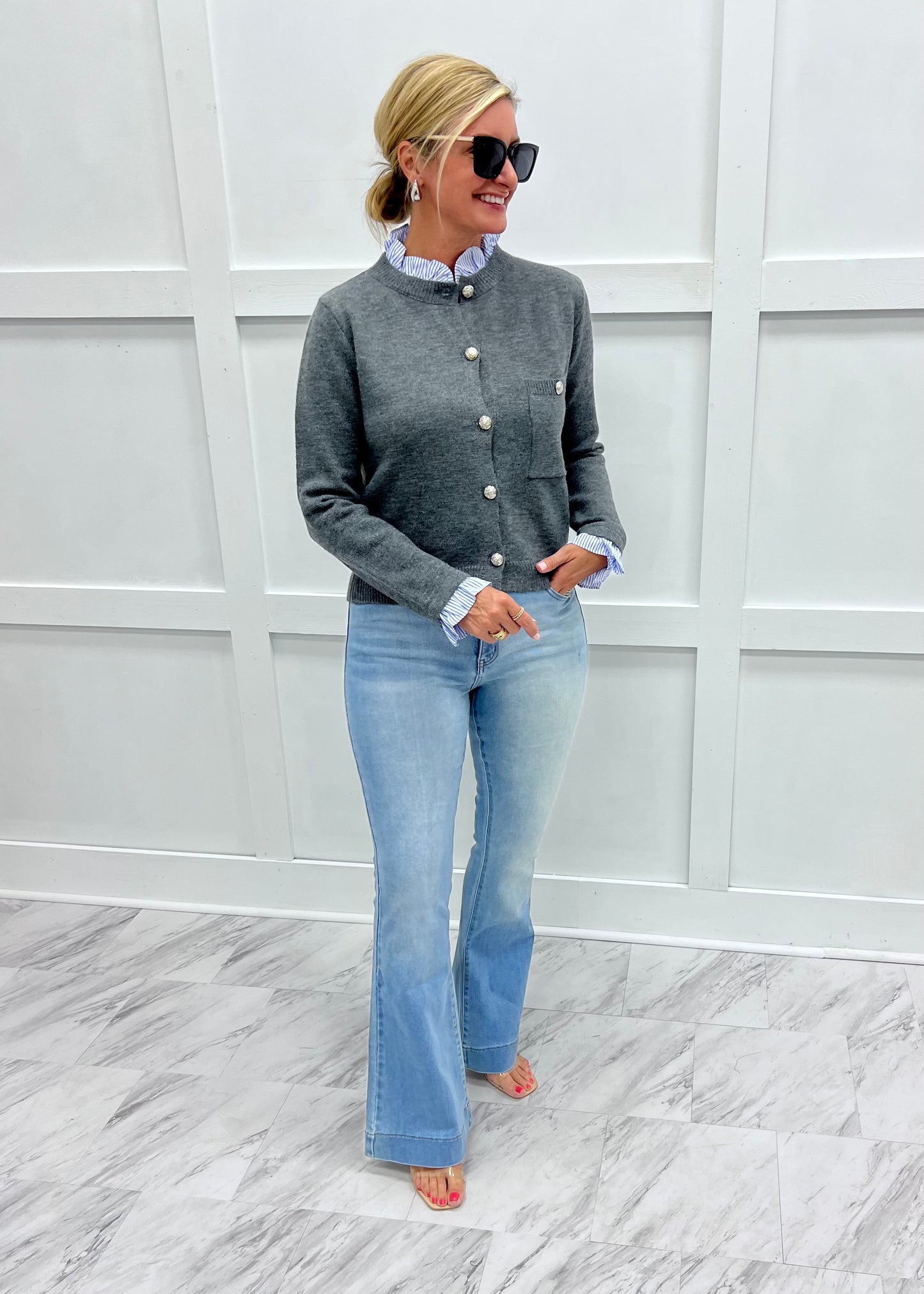 Carlton Cardigan (Grey)