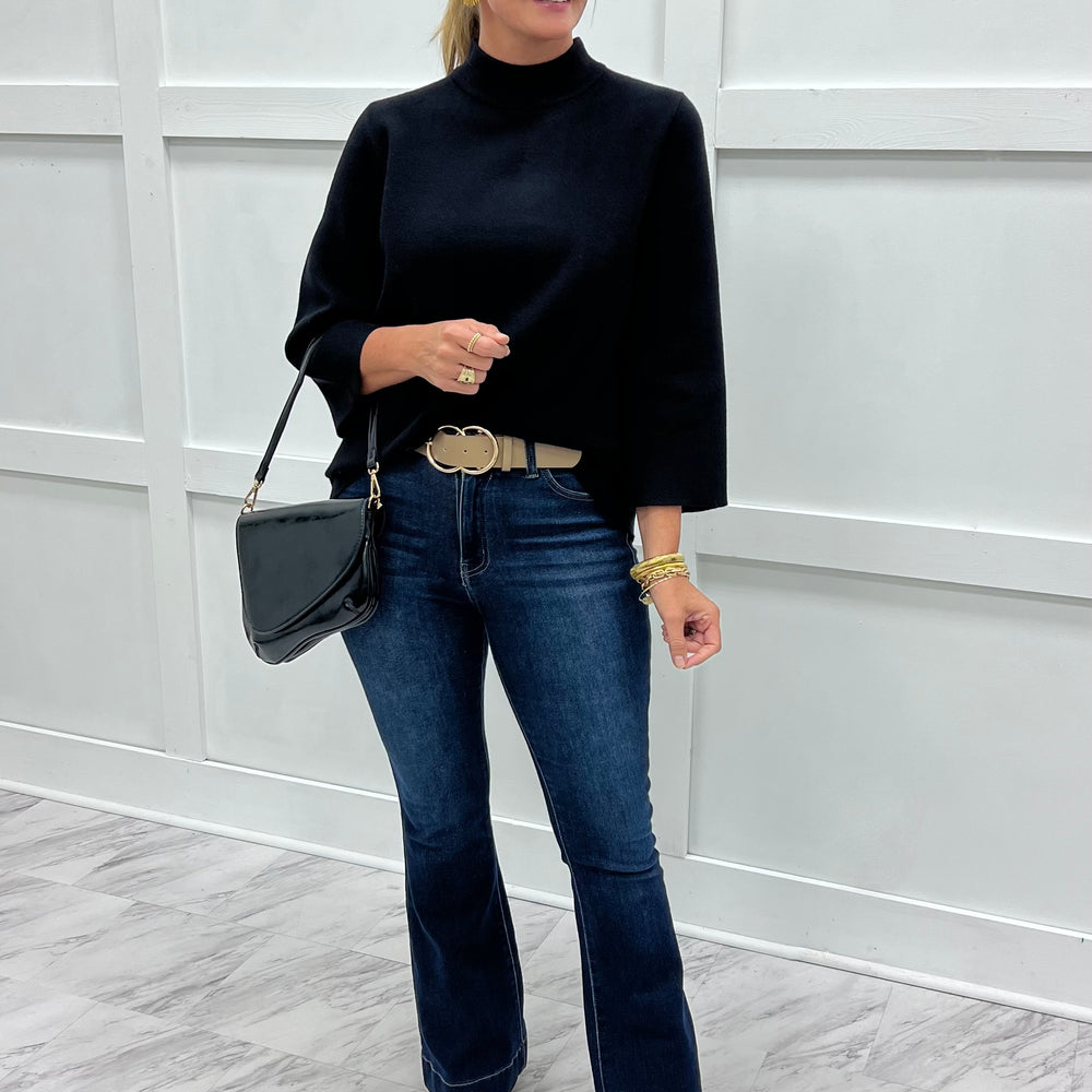 
                  
                    Eclipse Mock Neck Sweater
                  
                