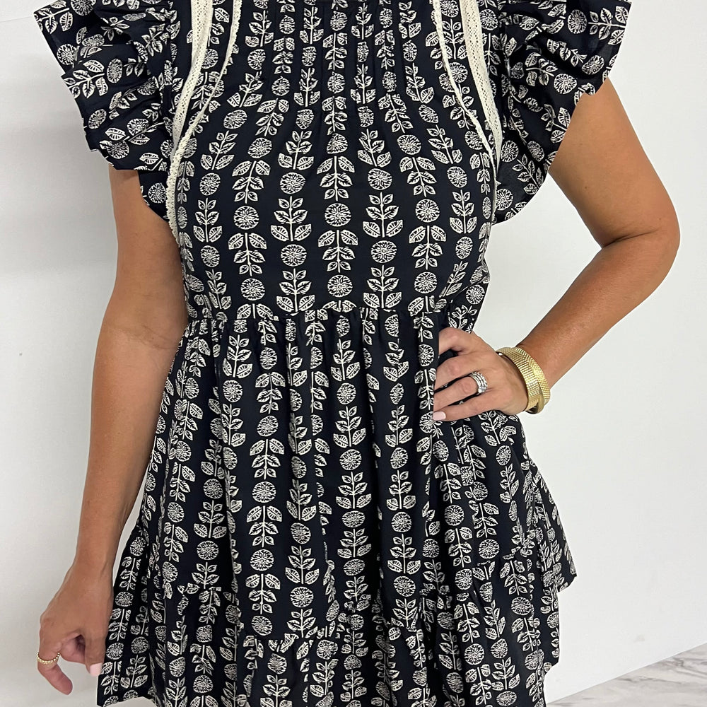 
                      
                        Mae Flower Print Dress
                      
                    