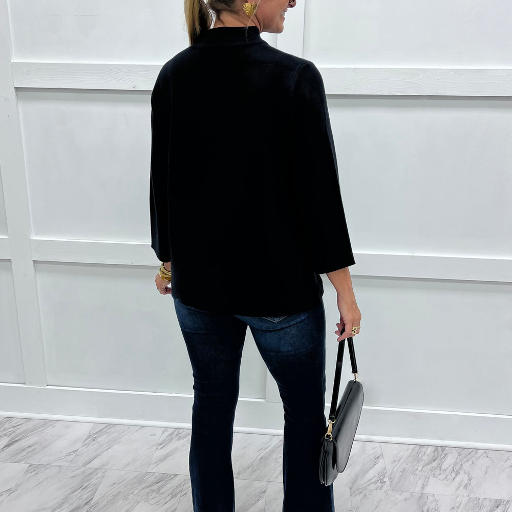 
                  
                    Eclipse Mock Neck Sweater
                  
                