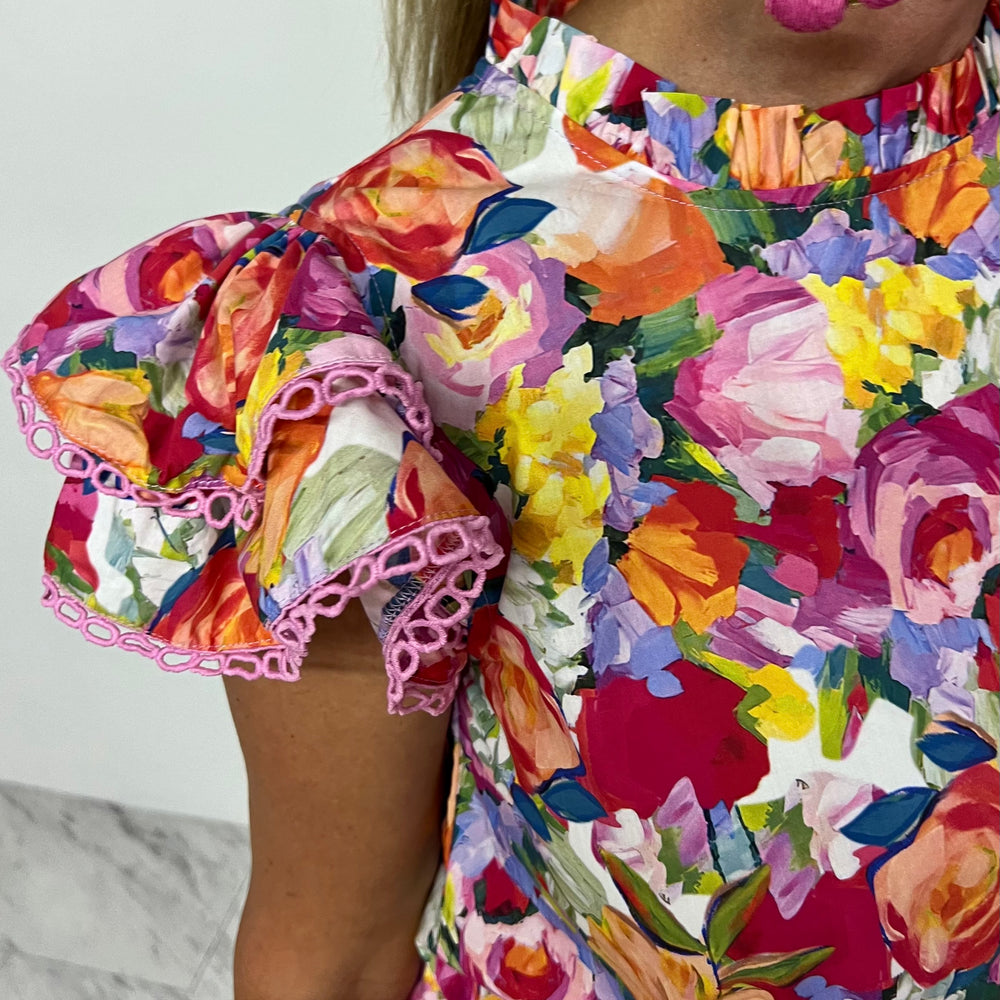 
                      
                        Trina Floral Print Top
                      
                    