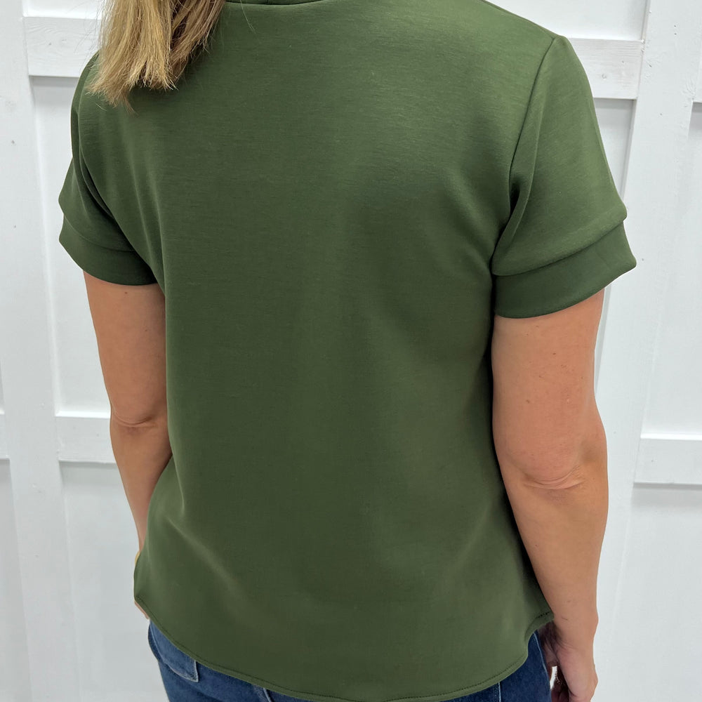 
                  
                    Gal On The Go Scuba Top (Olive)
                  
                